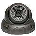 GW Security 5 Megapixel (2592 x 1920) Super HD 1920P High Resolution Network PoE Power Over Ethernet Security Dome IP Camera with 3.6mm Wide Angle Len (Grey)