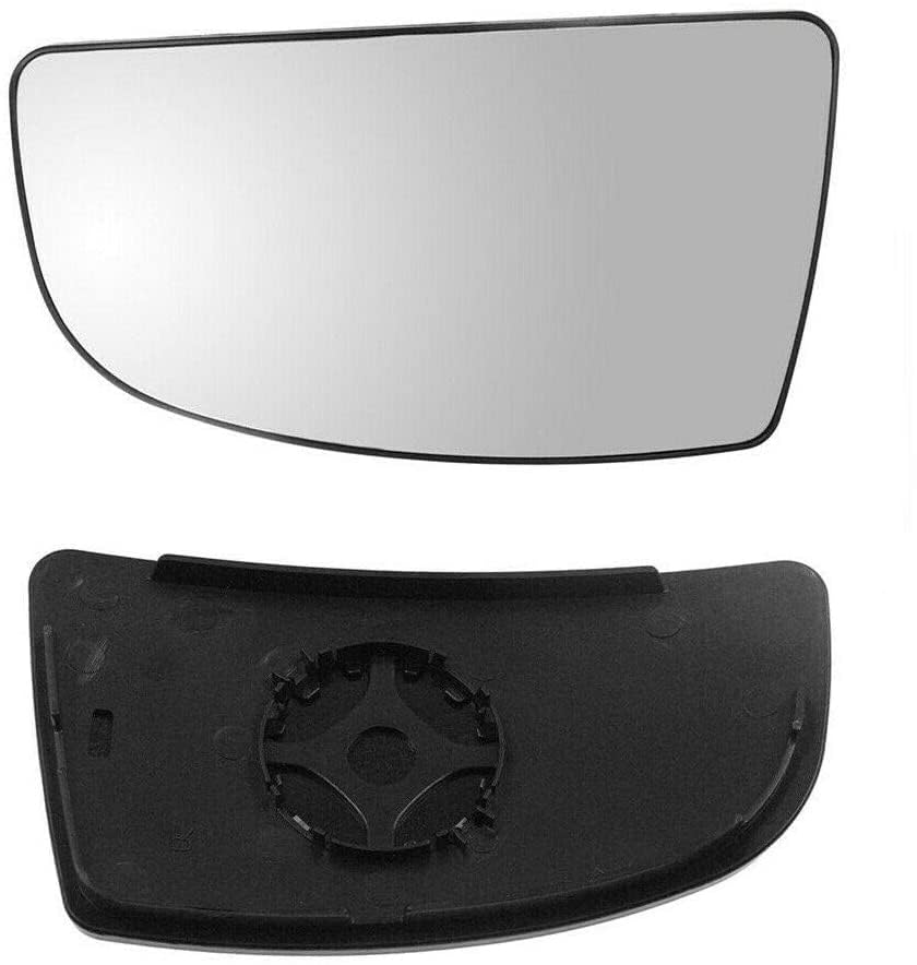 LT2CP Lower Wing Mirror Glass Left Passenger Side for Ford Transit MK8 2014–2023 Blind Spot Wide Angle Bottom Mirror Replacement