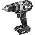 FLEX 24V Brushless Cordless 1/2-Inch 1,400 In-Lbs Torque 2-Speed Hammer Drill Turbo Mode Tool Only, Battery and Charger Not Included - FX1271T-Z