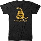 Trunk Candy Men's Don't Tread On Me Gadsden Flag Premium Tri-Blend T-Shirt