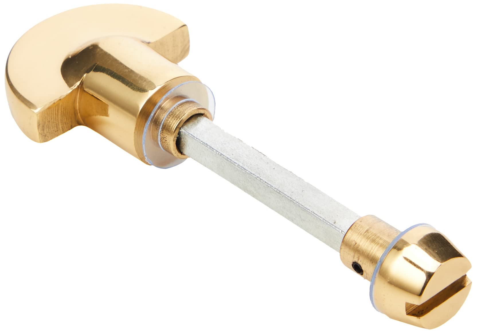 Spare WC Bathroom Turn and Release Spindle - Polished Brass