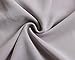 Dokotoo Womens Summer Silk Chiffon Short Sleeve V Neck Blouses Tops Shirts Grey XX-Large
