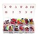Baisidai 540 Pcs 27 Color French False Acrylic Gel Nail Art Tips Half with Box Salon Set