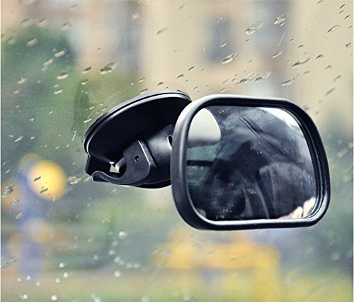 Follicomfy 2 in 1 Mini Safety Car Back Seat Baby View Mirror Adjustable Baby Rear Convex Mirror Car Baby Kids Monitor