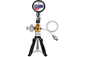 *Ship with in 1day* Hand Pump Pressure & Vacuum Calibrator with Digital Master Gauge (-1 to 10 Bar) | Field & Lab Calibration