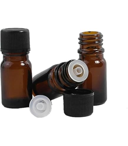 Vivaplex Grüne Glasflaschen 10 Ml Mit Pipette – 24 Stück, Ideal Für ätherische Öle & Parfum