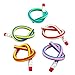 WINOMO 50pcs Colorful Bendy Soft Pencils with Eraser Kids Writing Gift