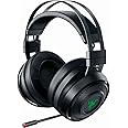 Razer Nari Wireless 7.1 Surround Sound Gaming Headset: THX Audio, Auto-Adjust Headband & Swivel Cups, Chroma RGB, Retractable Mic, For PC, PS4, PS5, Black