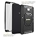Fintie Case for Samsung Galaxy Tab A 10.1 (2016 NO S Pen Version), [Tuatara Magic Ring] 360 Rotating Multi-Functional Grip Stand Shockproof Cover Built-in Screen Protector, Black