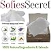 SofiesSecret Pet Wipes for Dogs+Cats and All Other Pets, All in ONE Grooming, 20 Count, 100% Natural Oils & Extracts, Extra Thick, Ultra Soft, Extra Large, Cruelty Free & Vegan