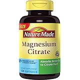 Nature Made Magnesium Citrate 250 mg Softgels 120 Ct