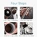 JOYSTAR Aerop Manual Bean Ceramic Conical, 3 Cup Coffee, Burr Drip French Press Aeropress Espresso Grinder Ha, 4.8'' x 4.8‘’ x 7‘’, Silver