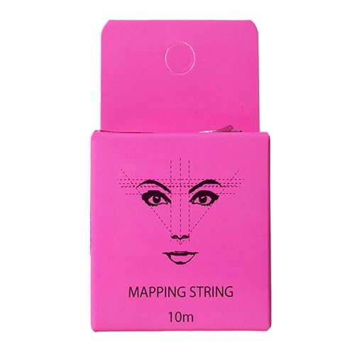 Pink Brow Thread Techinal Pink Brow Mapping String for Eyebrow Measuring - Microblading ...