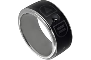 ITAPRING Waterproof Smart Ring For TikTok Scroll Video And Click Like&Flip Page When Read E-Books&Swtich And Pause/Play Music for Spotify&Remote Control For Taking A Photo Compatible With Android&IOS Phone