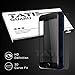[Original Curve Fit] Tateguard Iphone 7 plus tempered glass screen protector [Crystal clear and full coverage] [Black tooling]