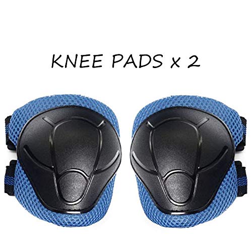 Kid Protective Gear Set Children Knee Pads Elbow Pads with Whist Guards Sport Safety Guard for Cycling Skateboard Scooter BMX Bike and Other Outdoor Sports Activities - Thumbnail 4