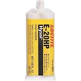 Loctite 237107 E-20HP Hysol Epoxy Structural Adhesive, 50 ml, Off White