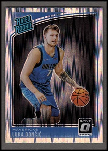 2018-19 Donruss Optic Shock #177 Luka Doncic RR Rated Rookie MAVERICKS - NM-MT