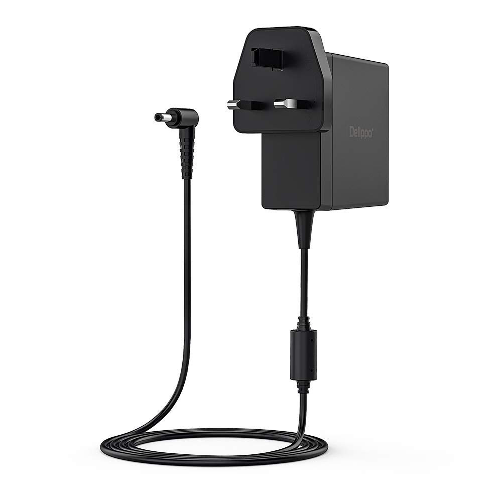 Delippo 19V 6.32A 120W GL553VW AC Adapter Charger for Asus Q550LF N550JV F554LA GL551JW GL771JM R510CA X750JB N550JX ADP-120ZB BB PA-1121-28 ZX53VE GL752VW GL753V GL753VD GL753VD