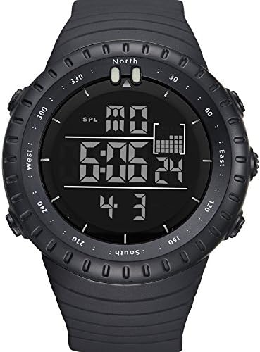 GOG Men's Outdoor Waterproof Sports LED Digital Wrist Watches with