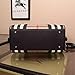 Burberry classic fashion dark brown handbag