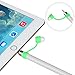 Fintie 3 Pieces Silicone Bundle Compatible with Apple Pencil 1st Generation, Soft Protective Cover Accessories Pencil Cap Holder with Nib Cover, Cable Adapter Tether, Green Glow in The Dark