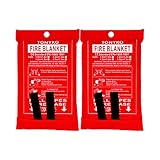 TONYKO Emergency Fire Blankets, Flame Retardant