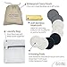 Washable Nursing Pads | Soft Bamboo Reusable Breast Pads for New Mom | ANDYmetALI Baby Shower Gift: 8 Pack + 3 Bonuses & Breastfeeding Videos | Leak-Proof, Thin
