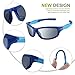 DUCO Kids Sunglasses Boys Girls Sports Polarized Sunglasses Youth Baseball for Kids UV Protection Age 6-10
