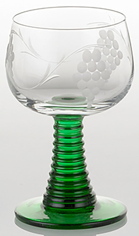 The Top Glassware & Drinkware German Rhein Wine Small Glass Roemer