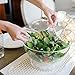 iKitchenPlus Iced Salad Bowl with Servers - Entertain With Ease - Keep Your Food Safe, Dishes Fresh and Great Tasting While Enjoying Quality Time with Your Friends & Family This Holiday Season