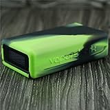 Silicone Case for VaporShark DNA200 Vapor Shark DNA 200 Sleeve Cover Skin Wrap (Green/Black)