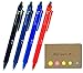 Pilot FriXion Ball Knock Retractable Gel Ink Pen, Bold Point 1.0 mm, 4 Color Ink, Sticky Notes Value Set