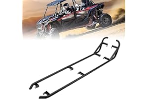 Rock Sliders Compatible with Polaris RZR XP4 1000/4 Turbo (2014-2023) - Heavy Duty Side Steps and Tree Kickers for Enhanced P