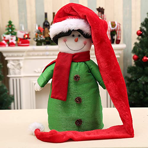JOMA-E Shop Extra Long Santa Hat Christmas Santa Claus Hat Super Long Novelty Ornaments Holiday Party Decoration for Kids 33.86inch