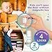 PLANS Best Baby Safety Magnetic Cabinet Lock Set - Child Proof Latch & Door Lock System for Cupboards & Drawers - 4 Locks + 2 Keys - BONUS 2 Locks for Sliding Doors & Windows - Tool-Free Installation