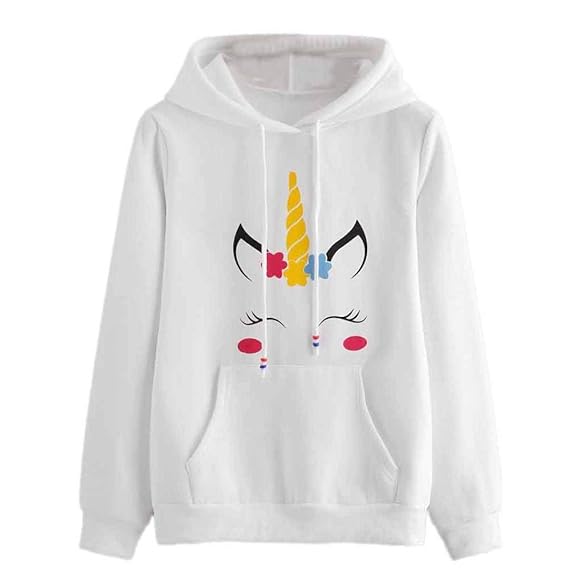 cat printed hooded sweatshirt