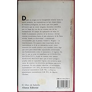 Ludopatia matematica/ Ludopathic Mathematic (Spanish Edition)