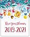 Three Year Planner 2019-2021: Monthly Schedule Organizer - Agenda Planner For The Next Three Years, 36 Months Calendar January 2019 - December 2021 | Happy Tree Christmas Design by Kim R. Jacquez