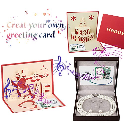 Icstation DIY Light Sensor Sound Module Micro USB Music Player for Talking Greeting Card Creative Gifts 8M Memory w/Speaker - Thumbnail 2