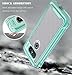 E LV Case for LG G5 - Hybrid [Scratch/Dust Proof] Armor Defender Slim Shock-Absorption Bumper Case for LG G5 - [Grey/Mint]