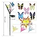 Sunshine Solar Garden Lights Outdoor，Upgraded Version of Solar Stake Lights Multi-Color Changing LED Butterfly Lights for Garden Decorations, Yard Art, Corridors, Streets, Lawns 1 Pack