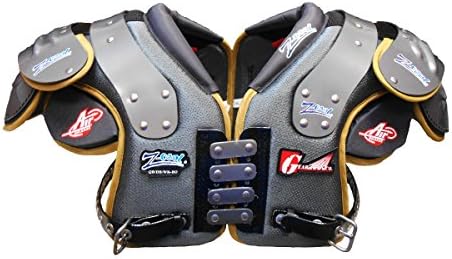 Gear 2000 Z-Cool QB/DB/WR-BO Shoulder Pads (X-Large)