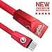 ENERSMART USB C Cable USB Type c Cable-Mytecai 3A Super Fast Charger Cable【Waterproof Canvas+Zinc Alloy】 Type c Cable Compatible Samsung Galaxy S9 S8 Note 8,Pixel,LG V30 G6 G5 (Red for Type-c) primary