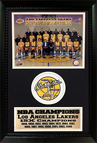 Encore NBA Champions Los Angeles Lakers 2009 Collectible 15X Champion Frame - Thumbnail 4