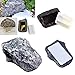 WHMING Hide-a-Spare-Key Fake Rock - Looks & Feels like Real Stone - Safe for Outdoor Garden or Yard, Geocaching