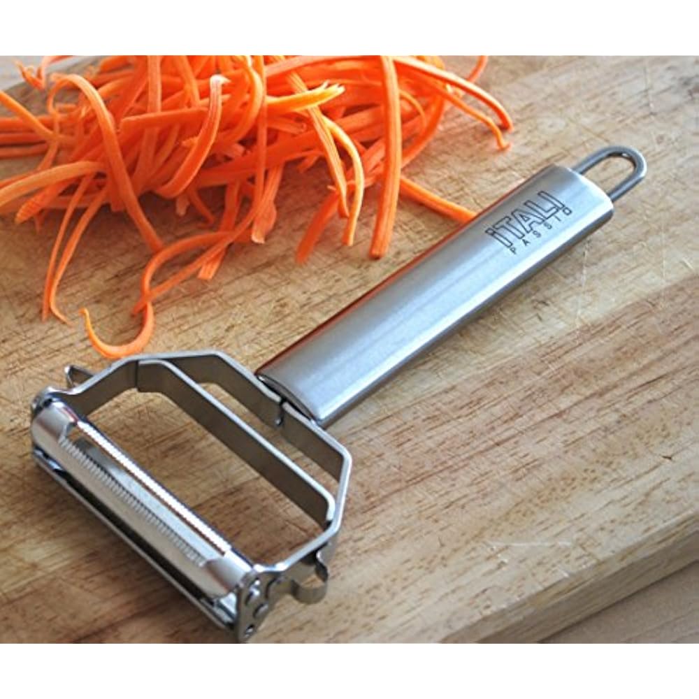  Deluxe Stainless Steel Dual Julienne Peeler & Vegetable Kitchen