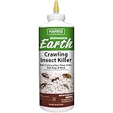 Harris Diatomaceous Earth Crawling Insect Killer, 8oz for Roaches, Fleas, Ants, Bed Bugs, and More…