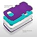 ULAK Galaxy S6 Edge Case, 3 in 1 Shield Shock Absorbing Case with Hybrid Cover Soft Silicone + Hard PC Material Design for Samsung Galaxy S6 Edge (5.1