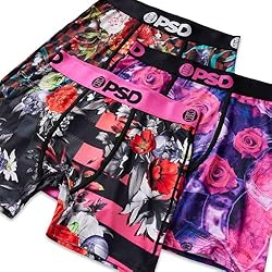 PSD Underwear Mens Boxer Briefs - Floral High 3